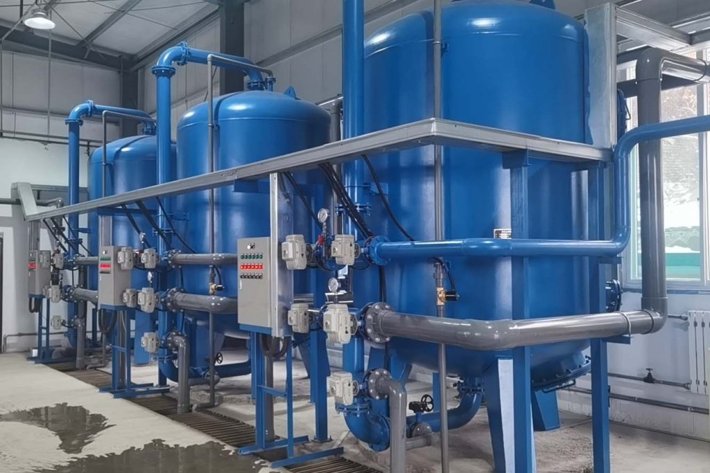 多介質(zhì)過濾器工作流程